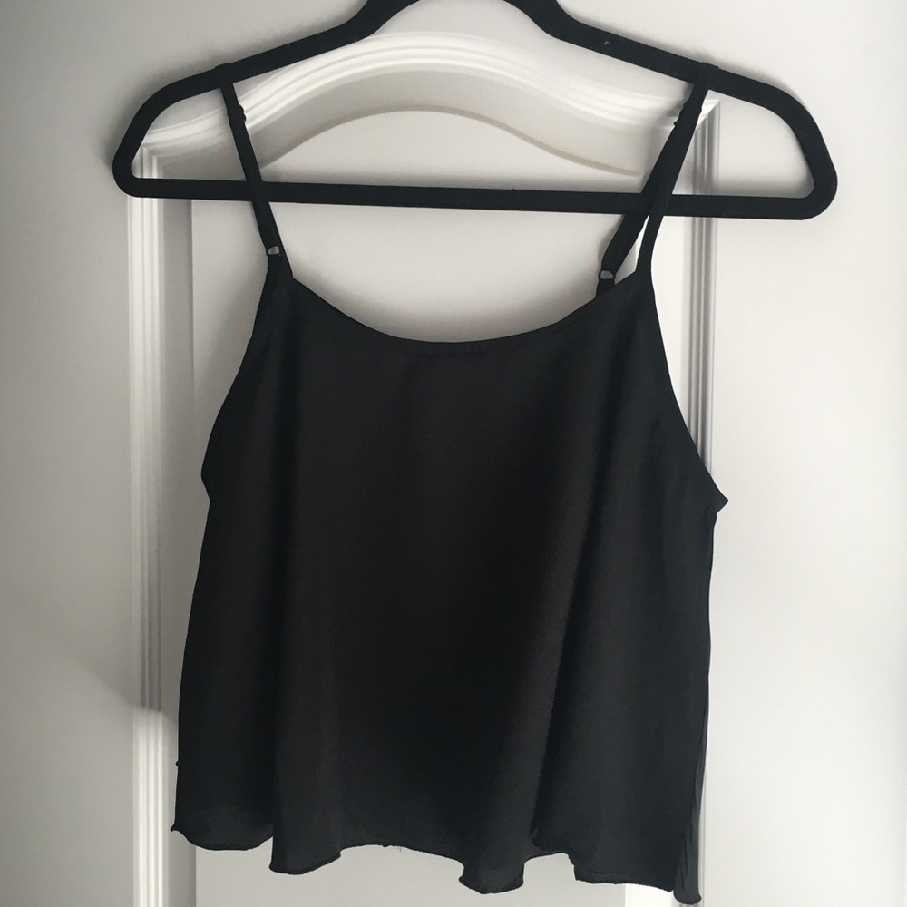 Earthbound crop tank top